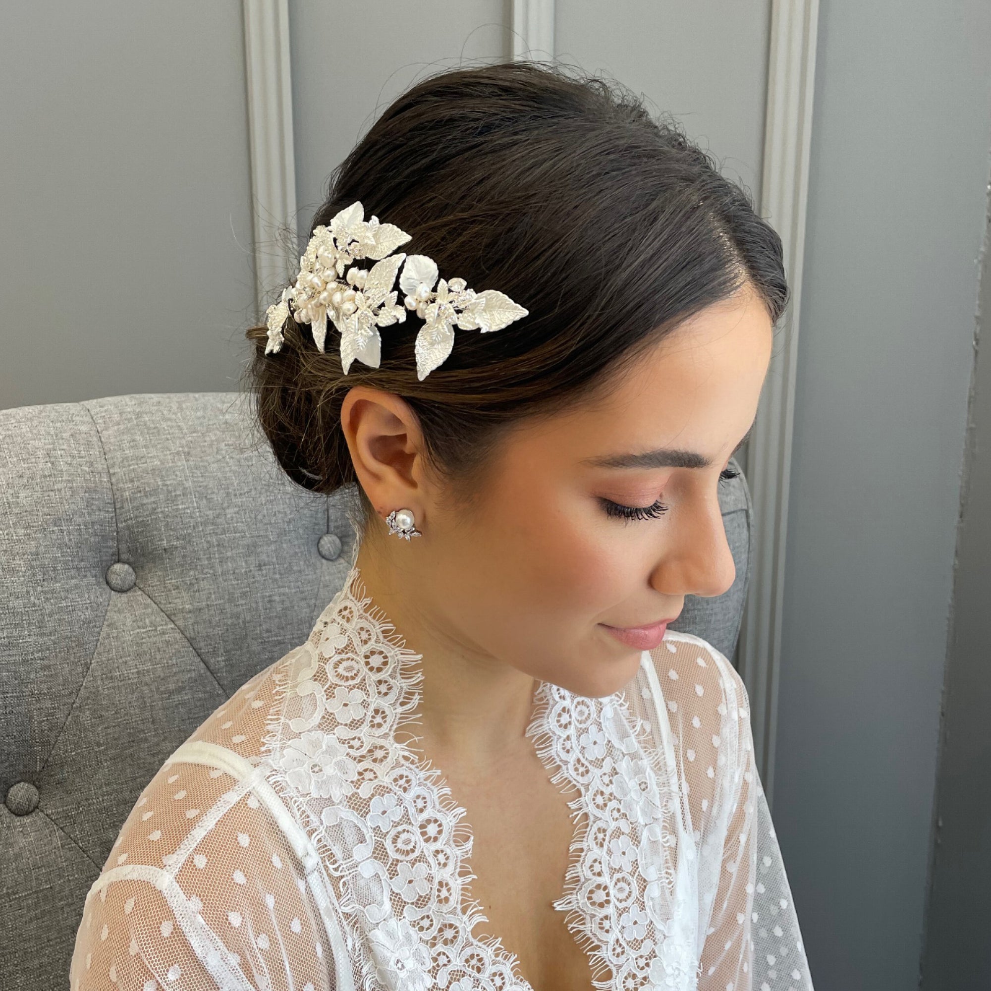 Tallie Bridal Headpiece Hair Accessories - Hair Clip