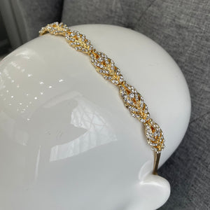 Romy Headband Hair Accessories - Headbands,Tiara  Gold  
