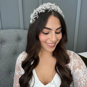 Estate Flat Bridal Headpiece Hair Accessories - Headpieces    