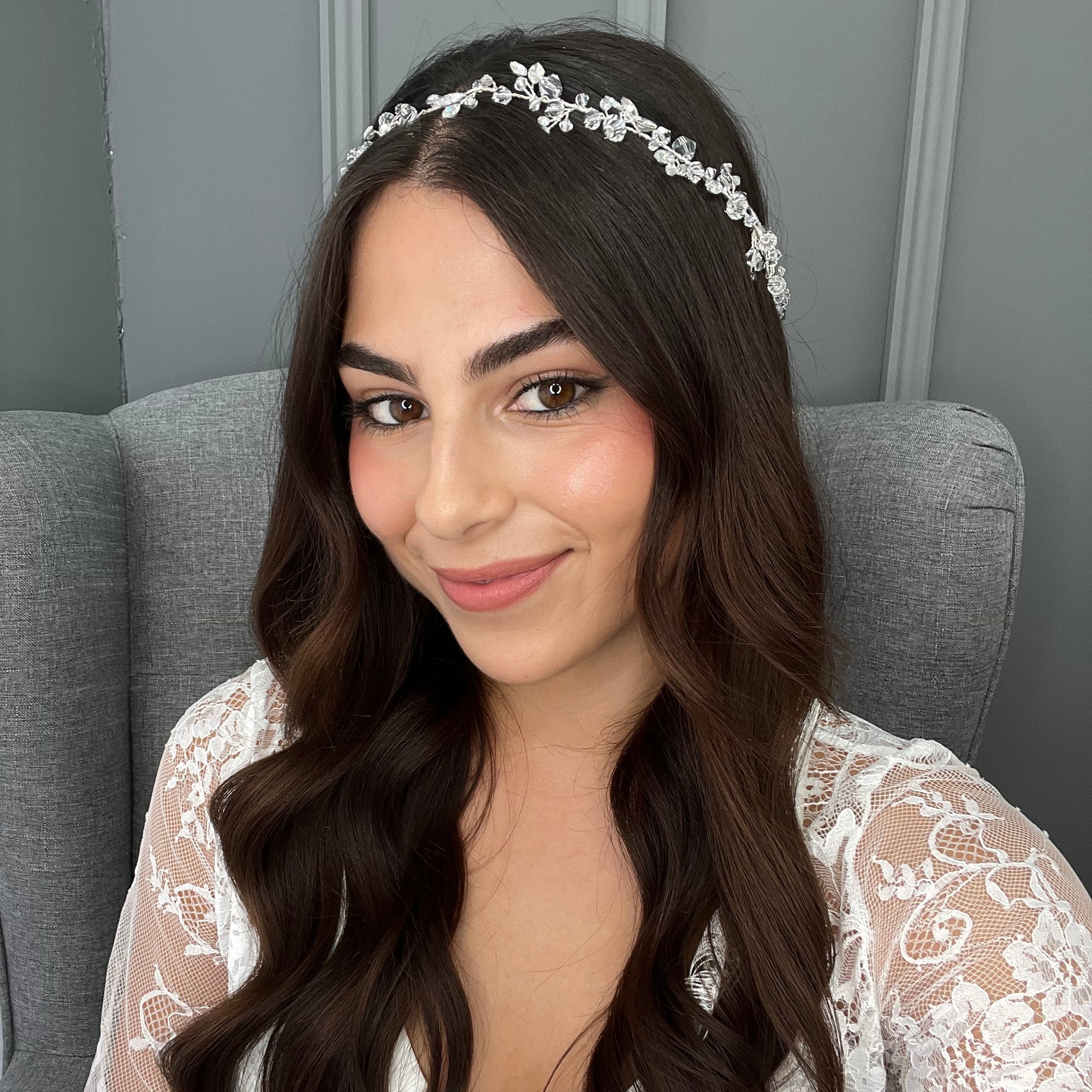 Madison Crystal Vine Hair Accessories - Headpieces