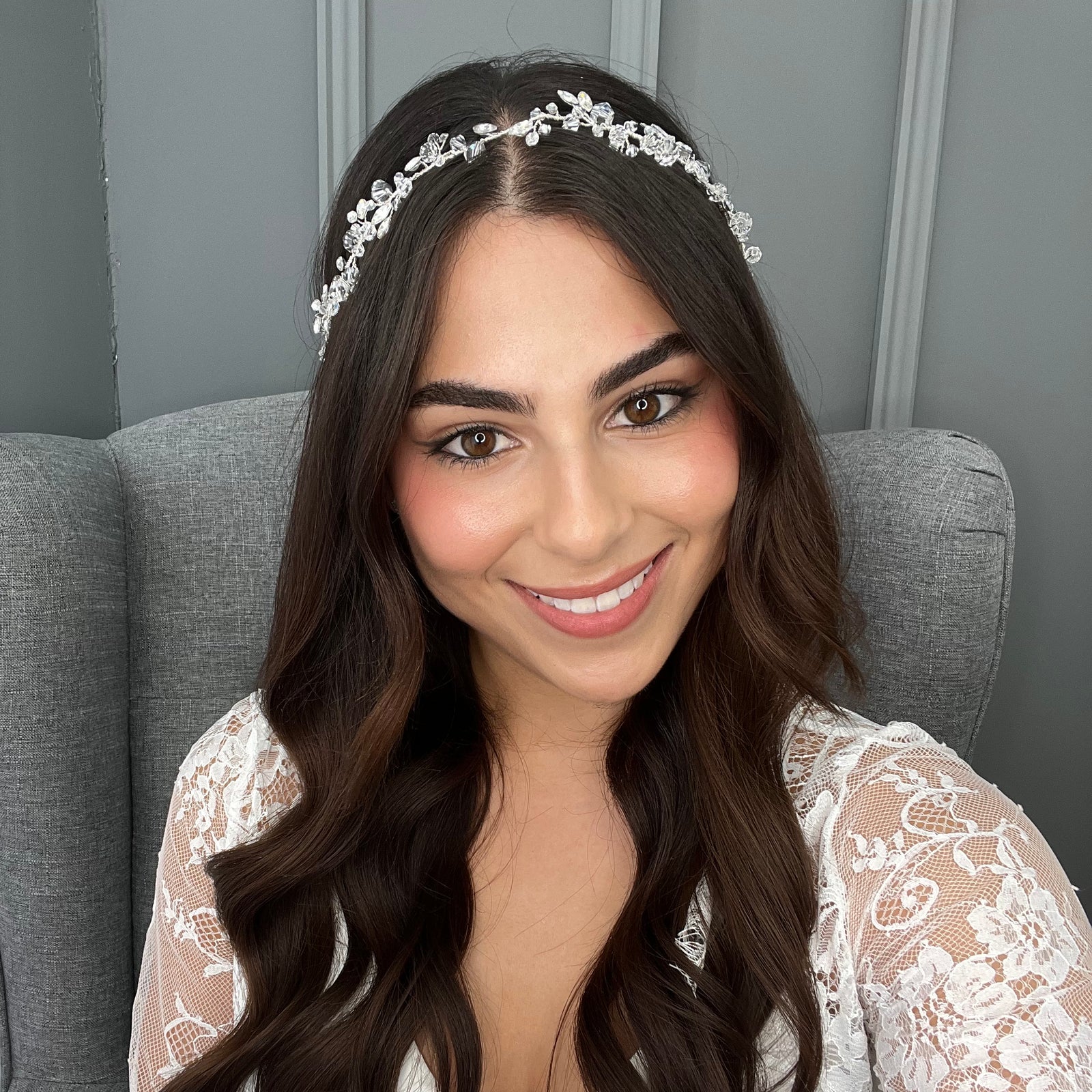 Madison Crystal Vine Hair Accessories - Headpieces
