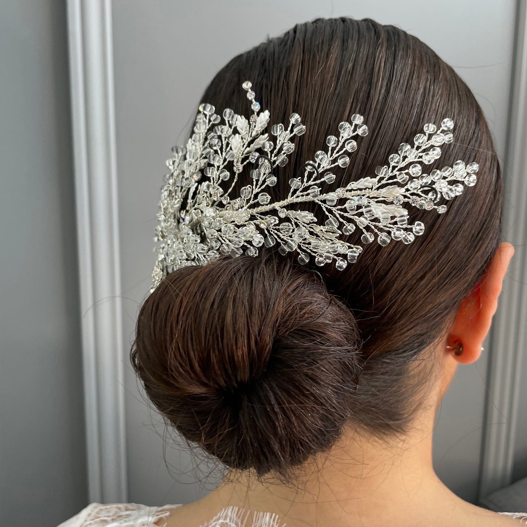 Issey Bridal Hair Comb Hair Accessories - Hair Comb