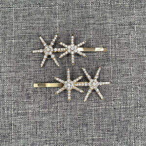 Star Hair Pin Set Of 2 Pins    