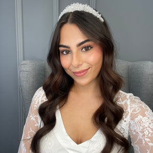 Angelina Bridal Crown Hair Accessories - Tiara & Crown    