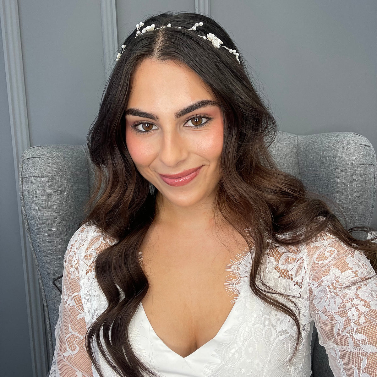 Tira Single Pearl Vine Hair Accessories - Headpieces