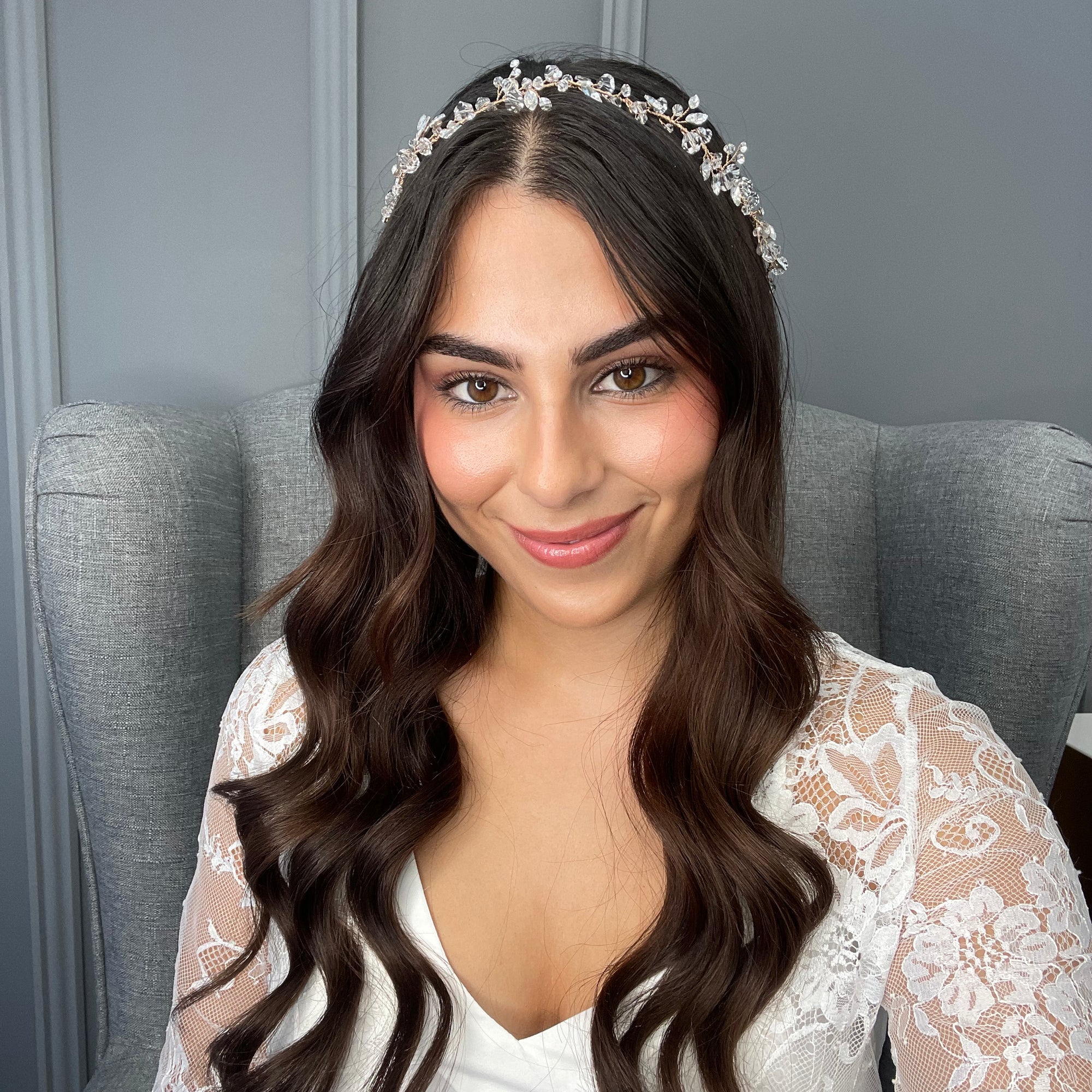 Madison Crystal Vine Hair Accessories - Headpieces