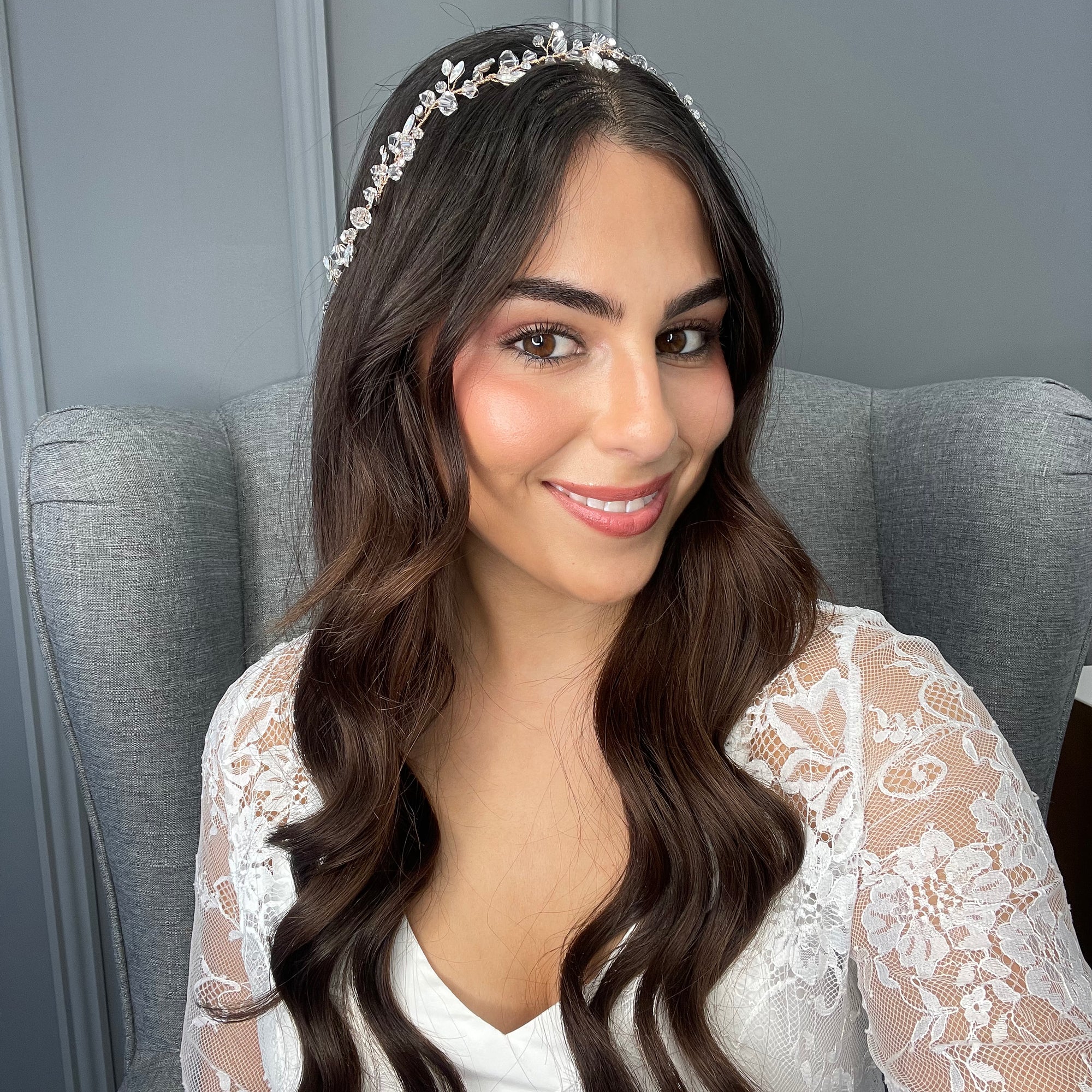 Madison Crystal Vine Hair Accessories - Headpieces