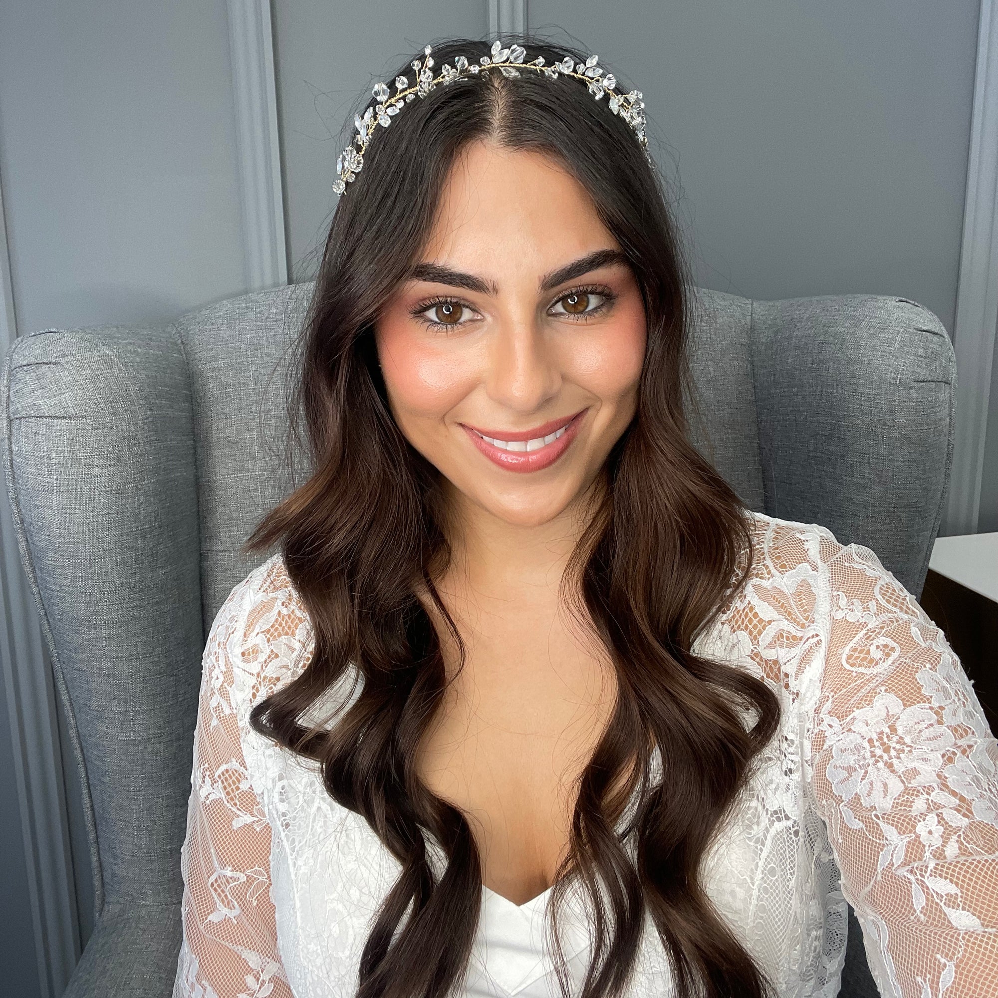 Madison Crystal Vine Hair Accessories - Headpieces