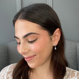 Alina Bridal Drop Earrings Earrings - Classic Short Drop    