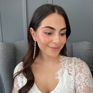 Vida Bridal Earrings Earrings - Long Drop    