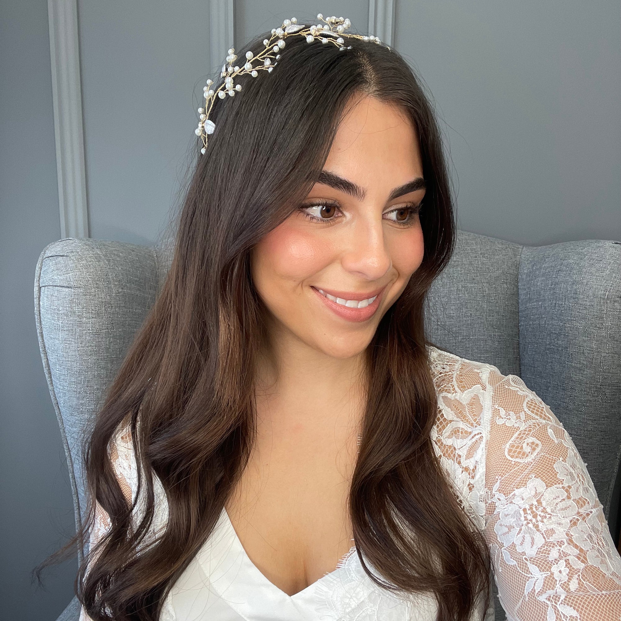 Adalyn Bridal Hair Vine Hair Accessories - Headpieces