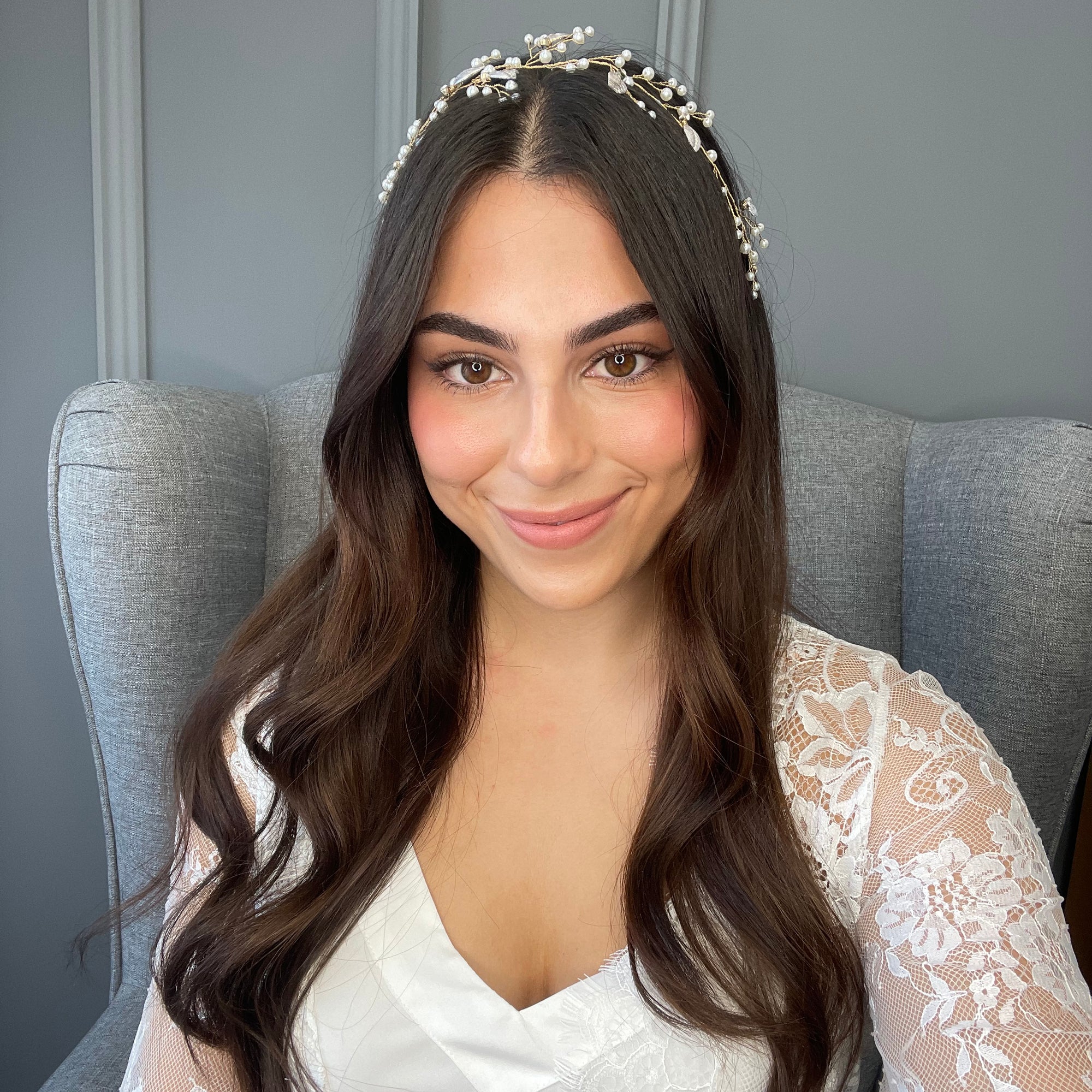 Adalyn Bridal Hair Vine Hair Accessories - Headpieces