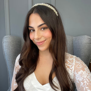 Ramena headband - Gold Hair Accessories - Headbands,Tiara    