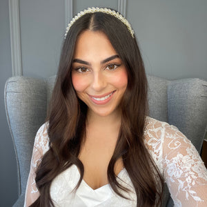 Ramena headband - Gold Hair Accessories - Headbands,Tiara    