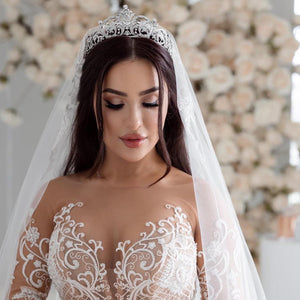 Mahi Bridal Crown Hair Accessories - Tiara & Crown    