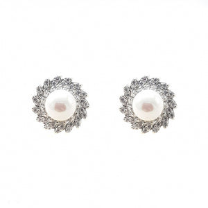 Jamie Pearl Bridal Earrings Earrings - Classic Stud    