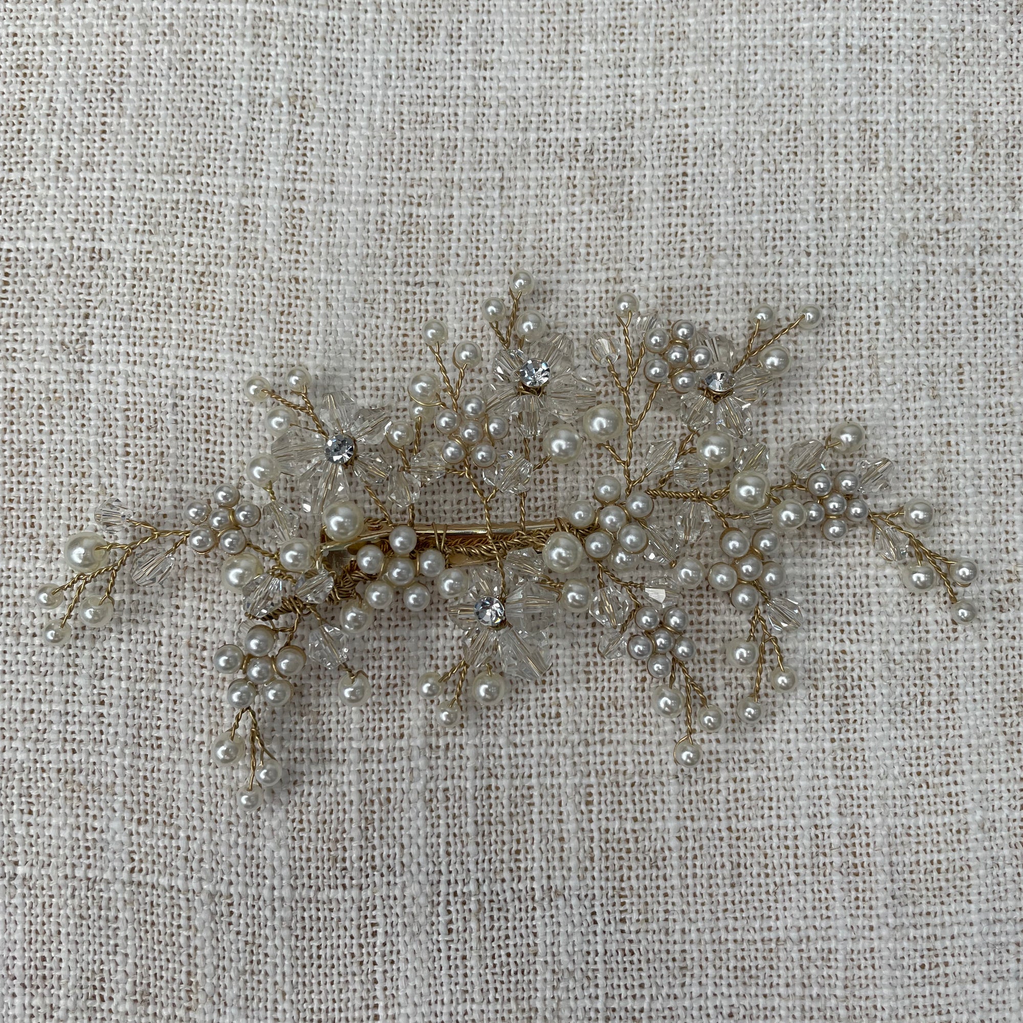 Kaisa Pearl Bridal Hairclip Hair Accessories - Hair Clip