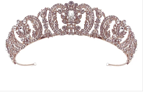 Mallie Crystal Bridal Tiara Hair Accessories - Tiara & Crown