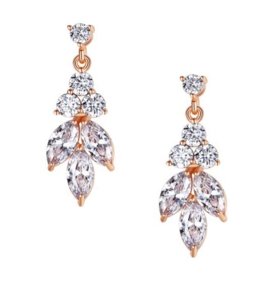 Marli Drop Bridal Earrings Earrings - Classic Short Drop