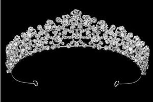 Revanah Bridal Crown Hair Accessories - Tiara & Crown    