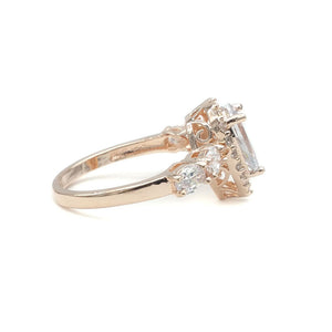 Natia Ring (Rose Gold) Bridal Ring    