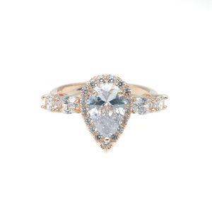 Natia Ring (Rose Gold) Bridal Ring    