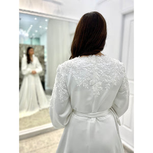 Priscilla Bridal Luxury Robe Bridal Lingerie - Robe    