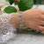Remy Bridal Bracelet - Silver Bracelet Wedding    