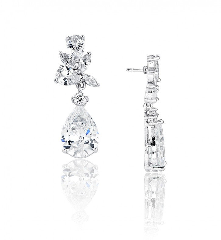 Rio Bridal Earrings Earrings - Long Drop