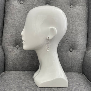 Saria Pearl Bridal Drop Earrings Earrings - Long Drop    