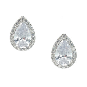 Sevran Bridal Earrings Earrings - Classic Stud  Silver  