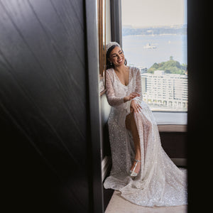 Sidonie Bridal Luxury Robe Bridal Lingerie - Robe    