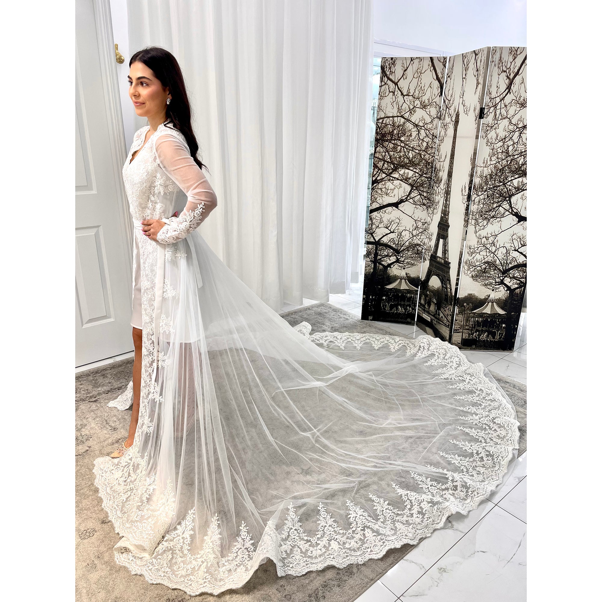 Sylvie Bridal Luxury Robe Bridal Lingerie - Robe