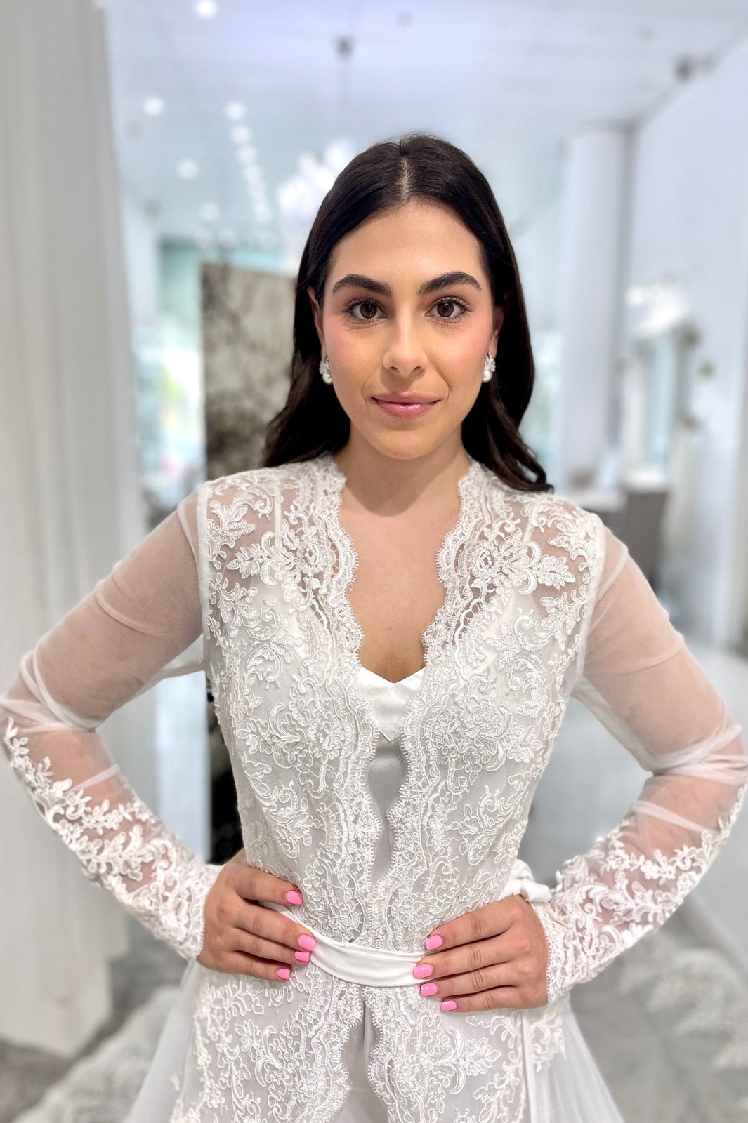 Sylvie Bridal Luxury Robe Bridal Lingerie - Robe