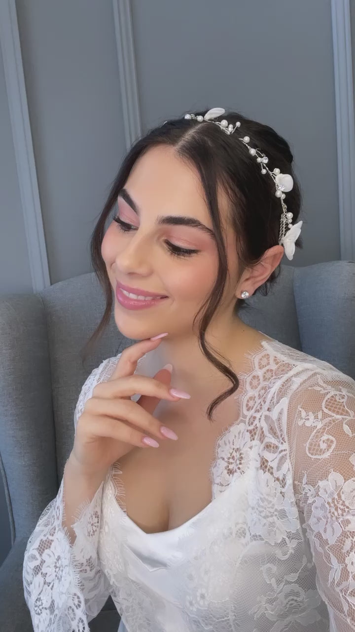 Anais Bridal Hair Vine
