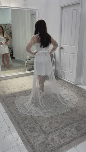 Lunetta Pearl Bridal Robe - Limited Edition