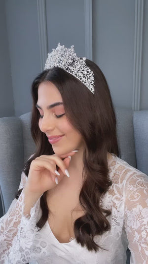 Alexis Crystal Bridal Crown