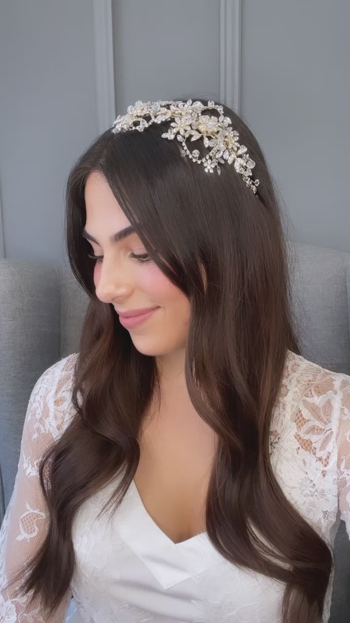 Sonia Bridal Flat Headpiece