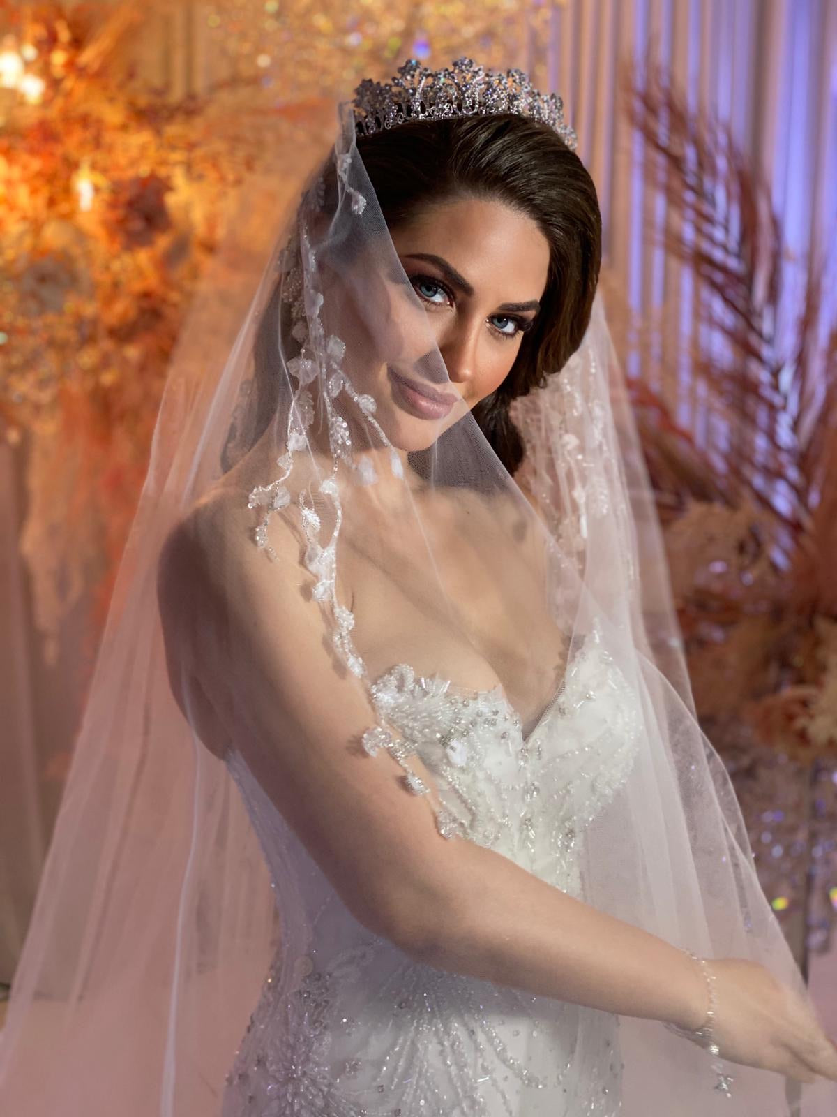 Talisa Crystal Bridal Crown Hair Accessories - Tiara & Crown