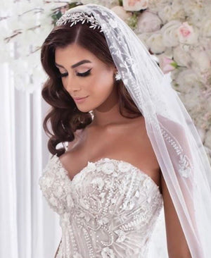 Yasmine Bridal Headpiece Hair Accessories - Headpieces    