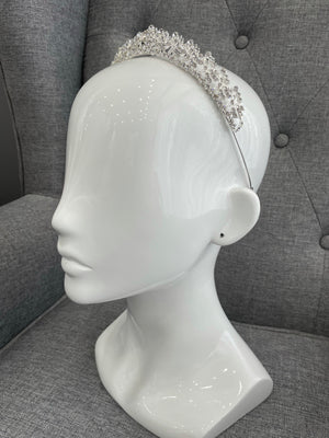 Roxanne Bridal Crown Hair Accessories - Tiara & Crown    