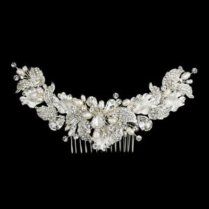 Lunetta Bridal Hair Comb Hair Accessories - Tiara & Crown    