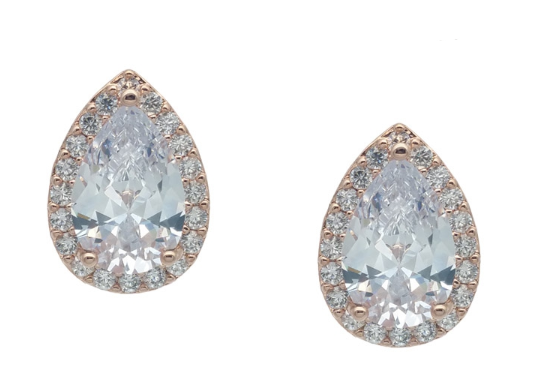 Sevran Bridal Earrings Clip On Earrings - Classic Stud